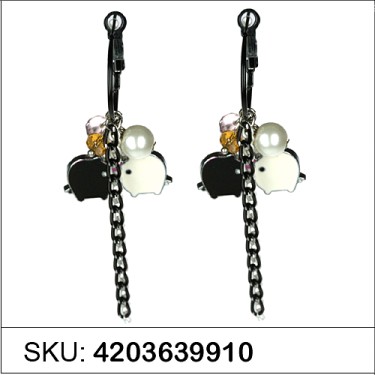 Earrings Black