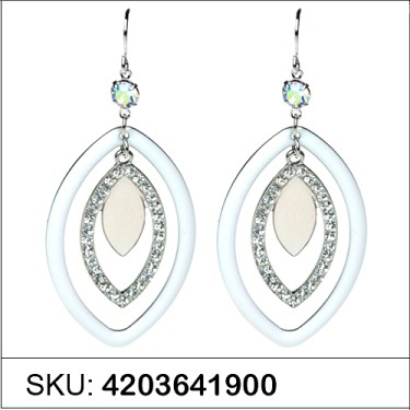 Earrings White