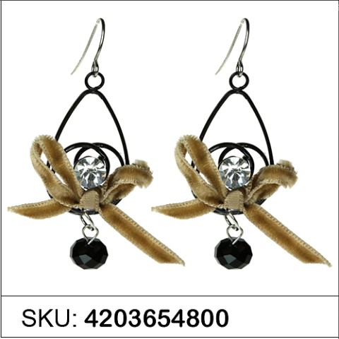 Earrings Brown