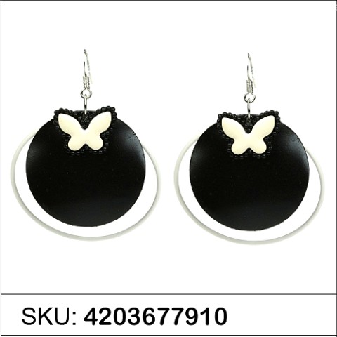 Earrings Black