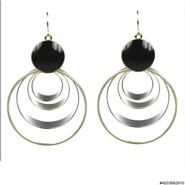 Earrings Black