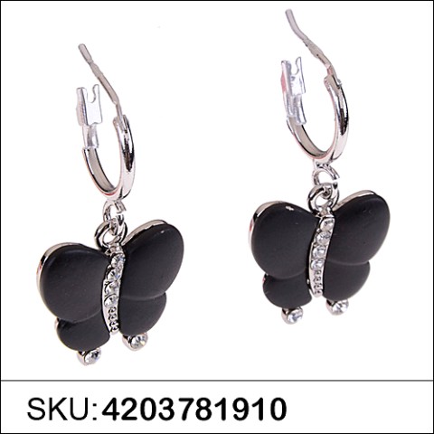 Earrings Black