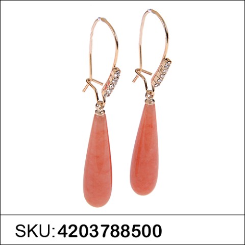 Earrings Orange