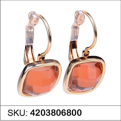 Earrings Brown