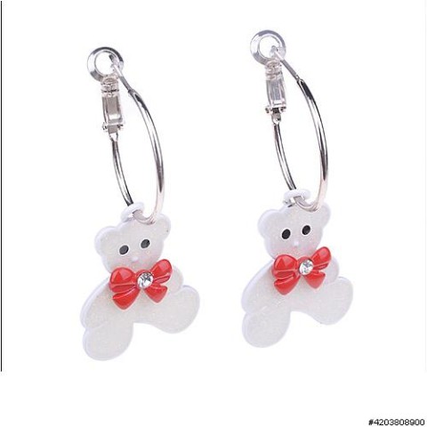 Earrings White