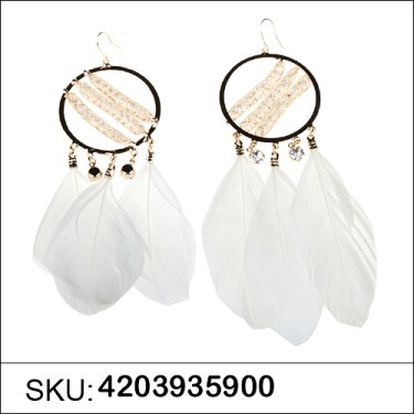 Earrings White