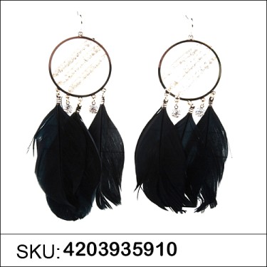 Earrings Black