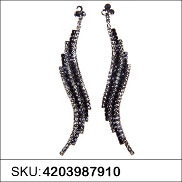 Earrings Black