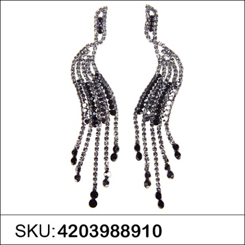 Earrings Black