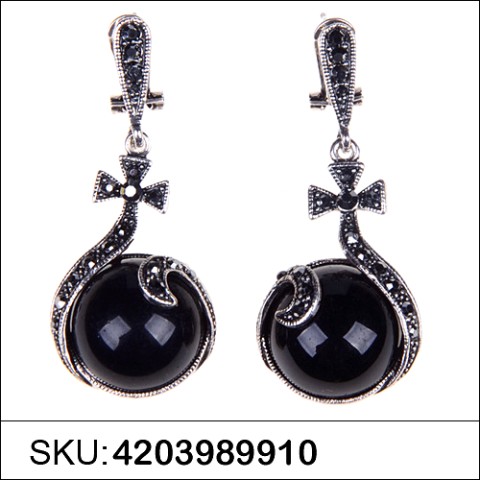 Earrings Black