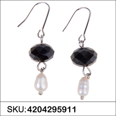 Earrings Black