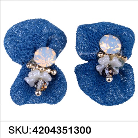 Earrings Blue