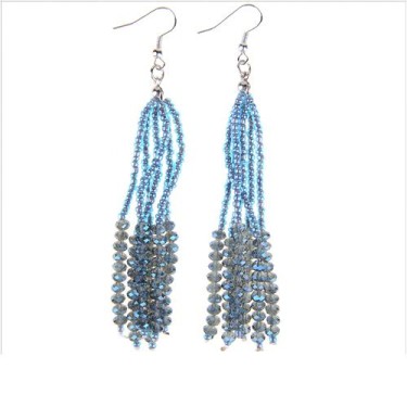 Earrings Blue