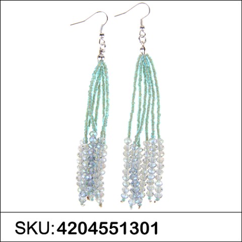 Earrings Blue