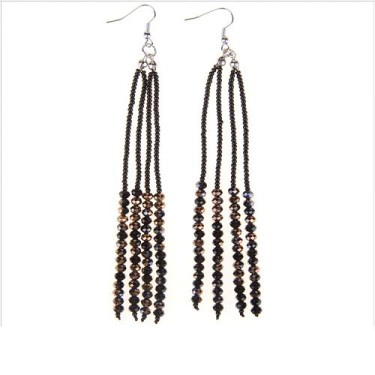 Earrings Brown