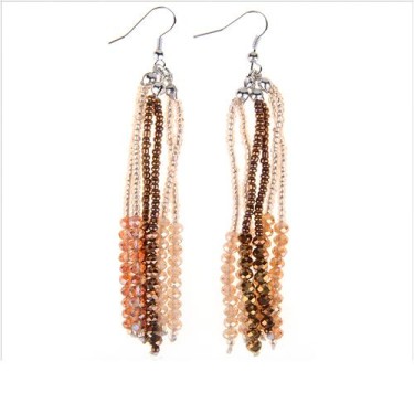 Earrings Brown