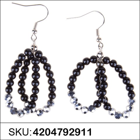 Earrings Black