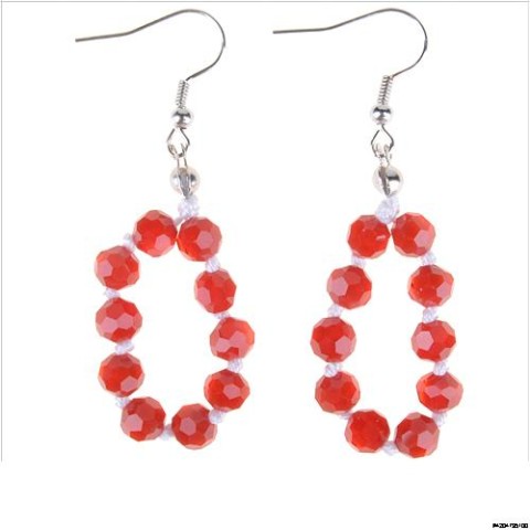 Earrings Red