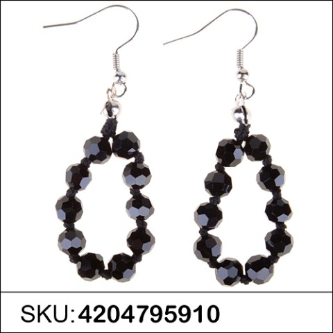 Earrings Black