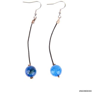 Earrings Blue