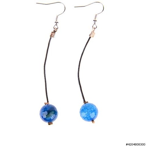 Earrings Blue