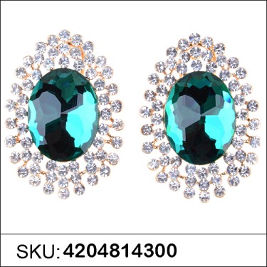 Earrings Blue