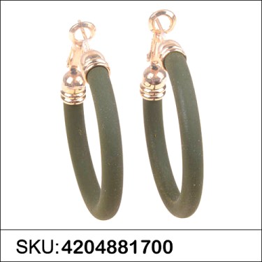 Earrings Green