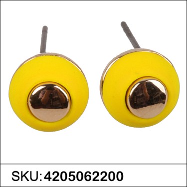 Earrings Yellow