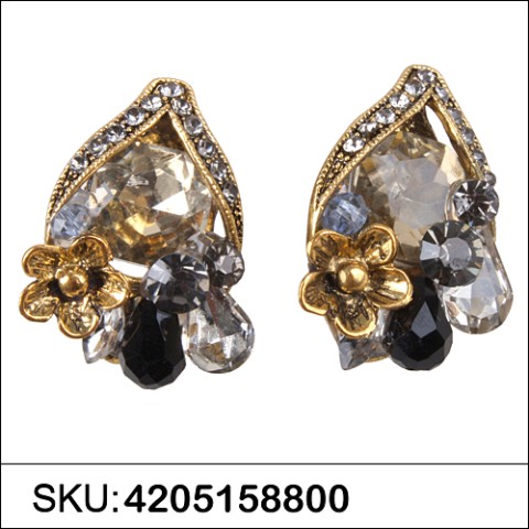 Earrings Brown