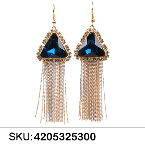 Earrings Blue