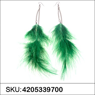 Earrings Green