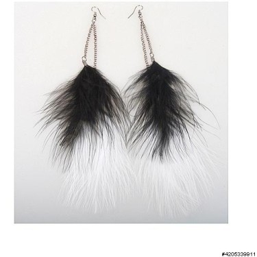 Earrings Black