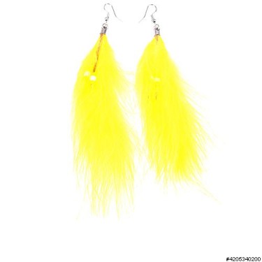 Earrings Yellow