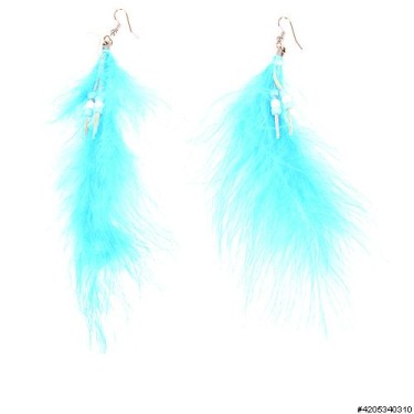 Earrings Blue