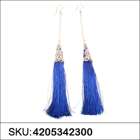 Earrings Blue