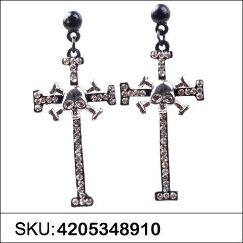 Earrings Black