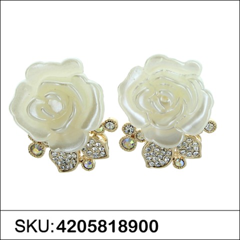 Earrings White