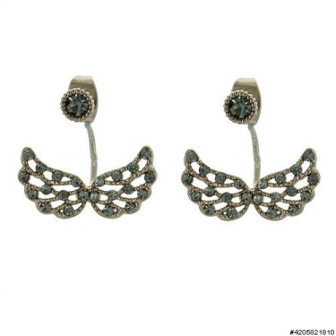 Earrings Brown