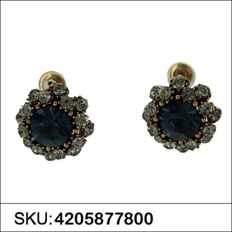 Earrings Brown