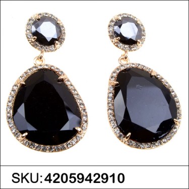 Earrings Black