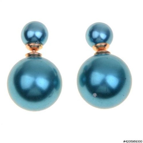 Earrings Blue