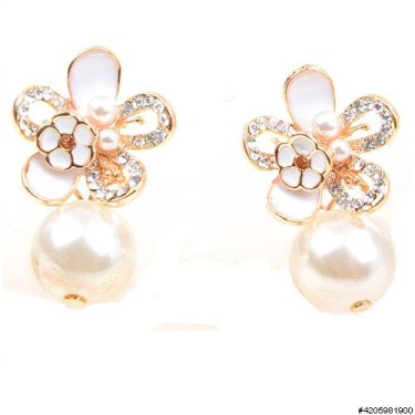 Earrings White