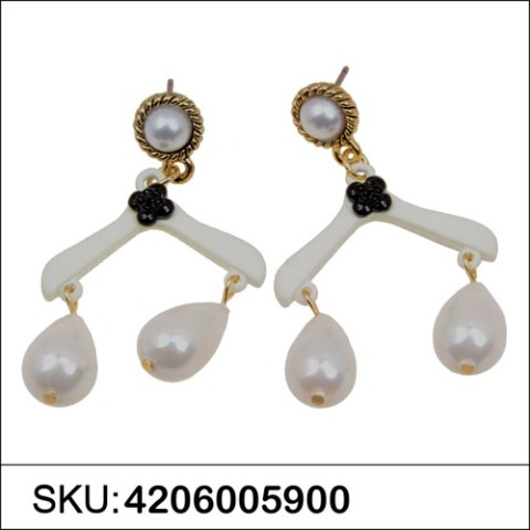 Earrings White