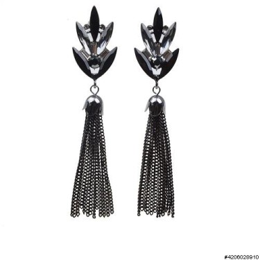 Earrings Black