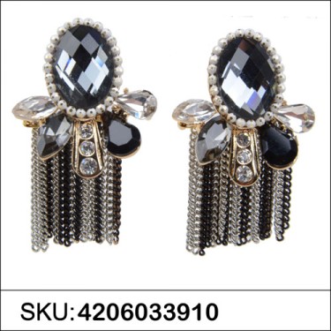 Earrings Black