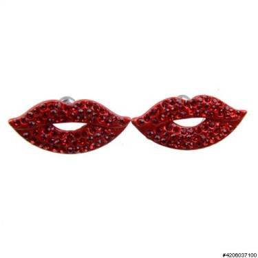 Earrings Red