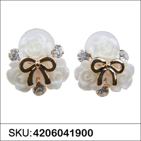 Earrings White