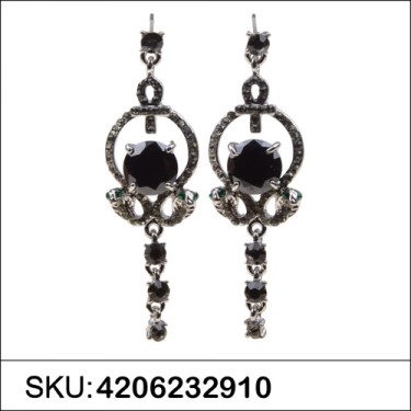 Earrings Black