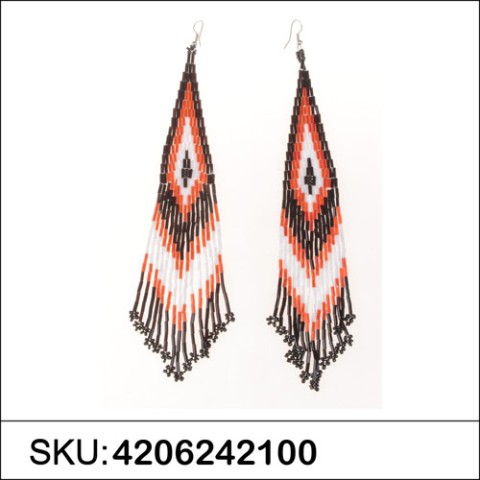 Earrings Red