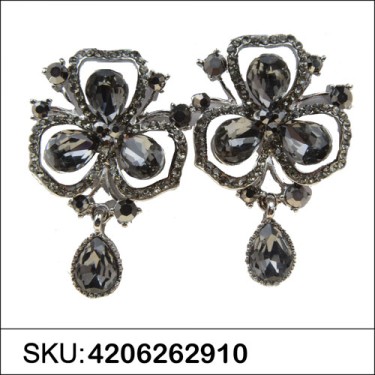 Earrings Black